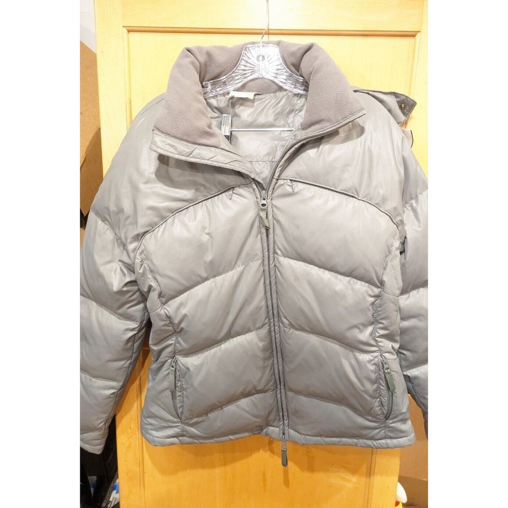 Athleta Women’s Winter Down Jacket Coat Size Large Gray